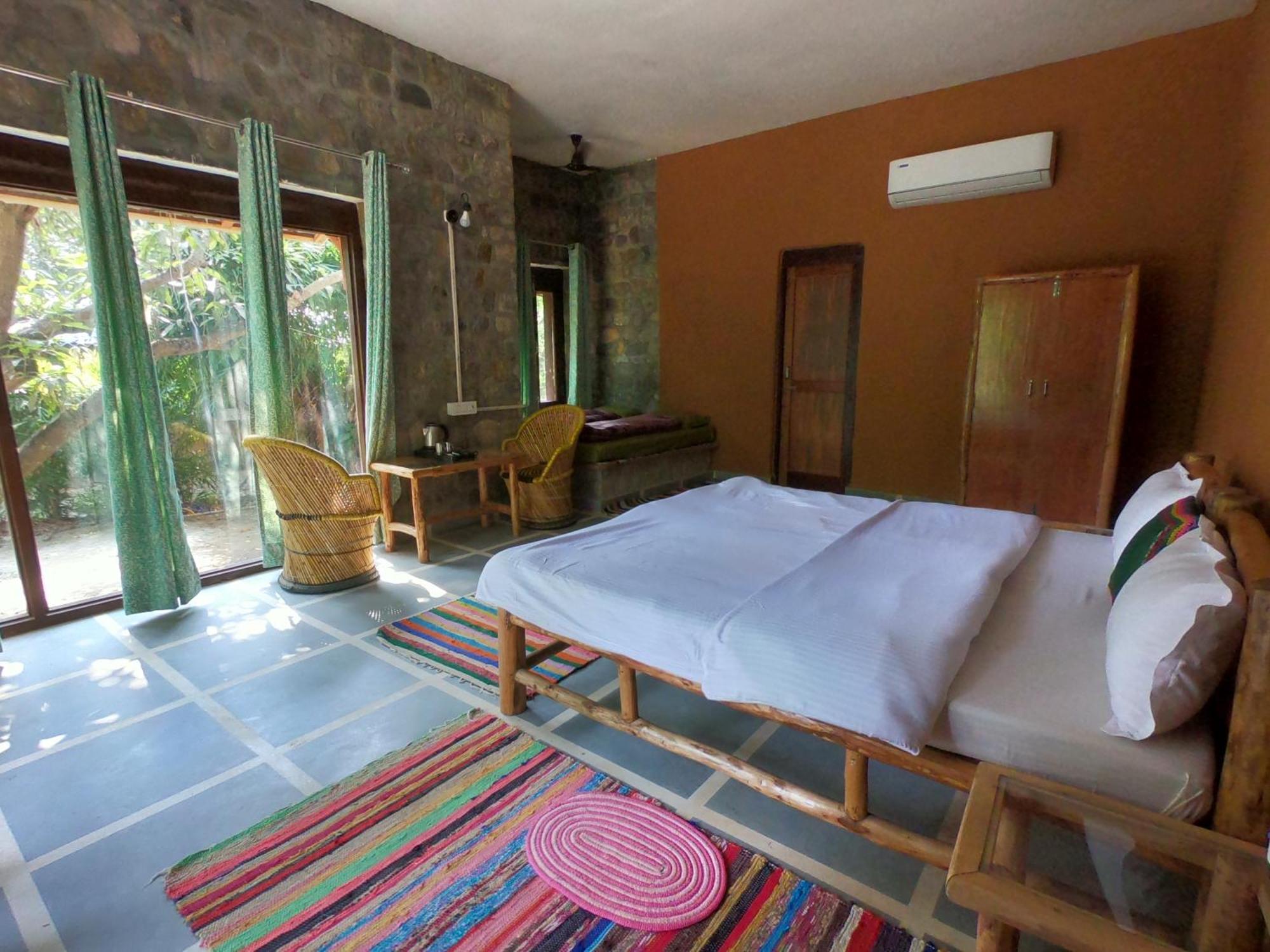 Camp Hornbill Corbett Hotell Rāmnagar Exteriör bild