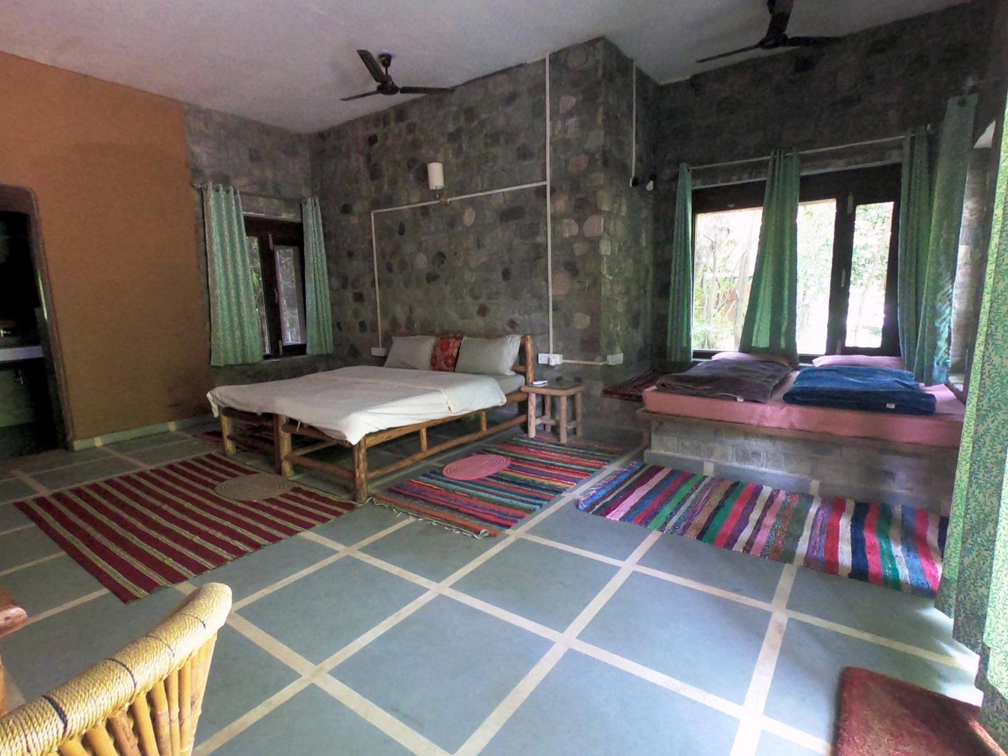 Camp Hornbill Corbett Hotell Rāmnagar Exteriör bild
