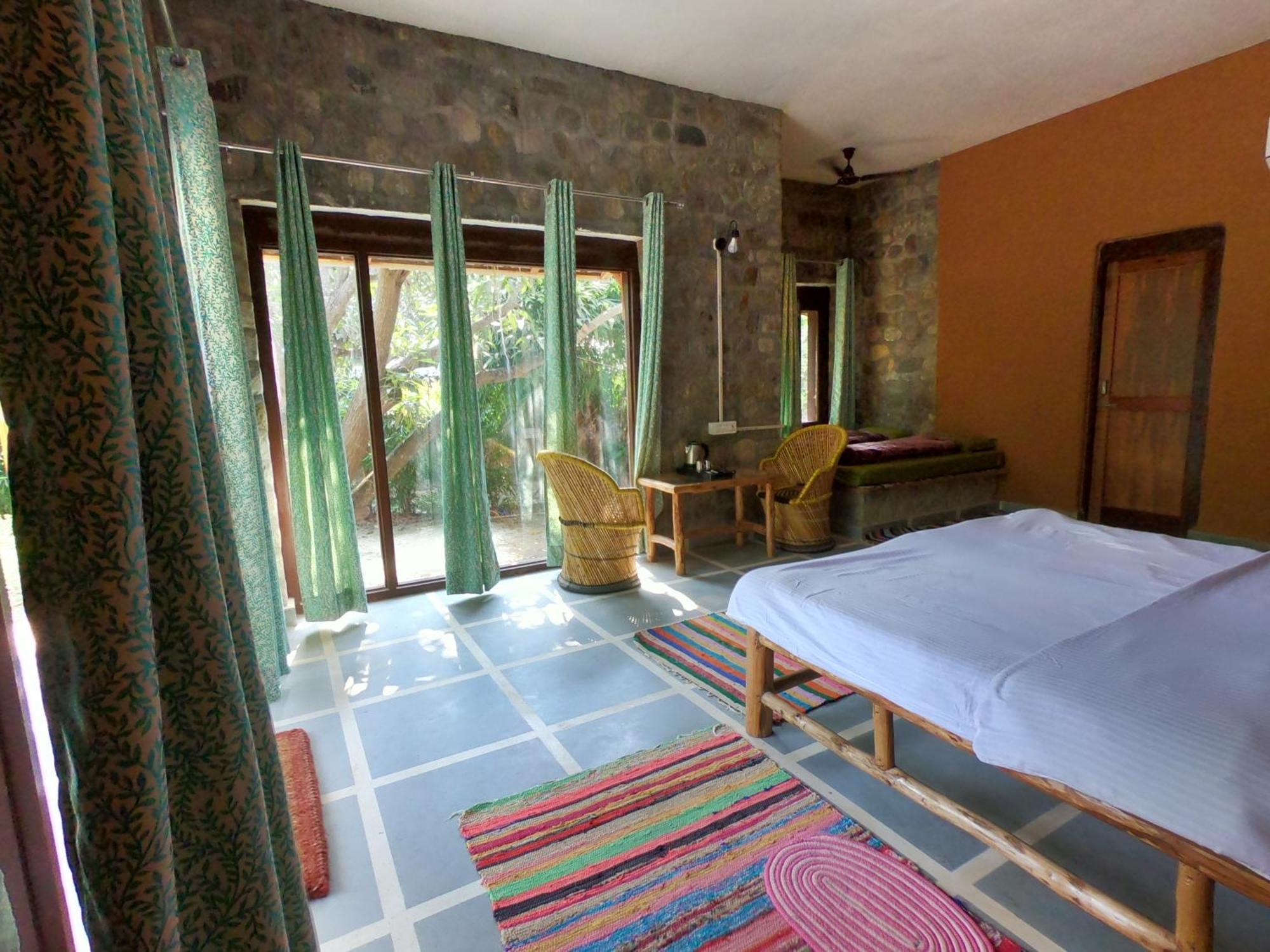 Camp Hornbill Corbett Hotell Rāmnagar Exteriör bild